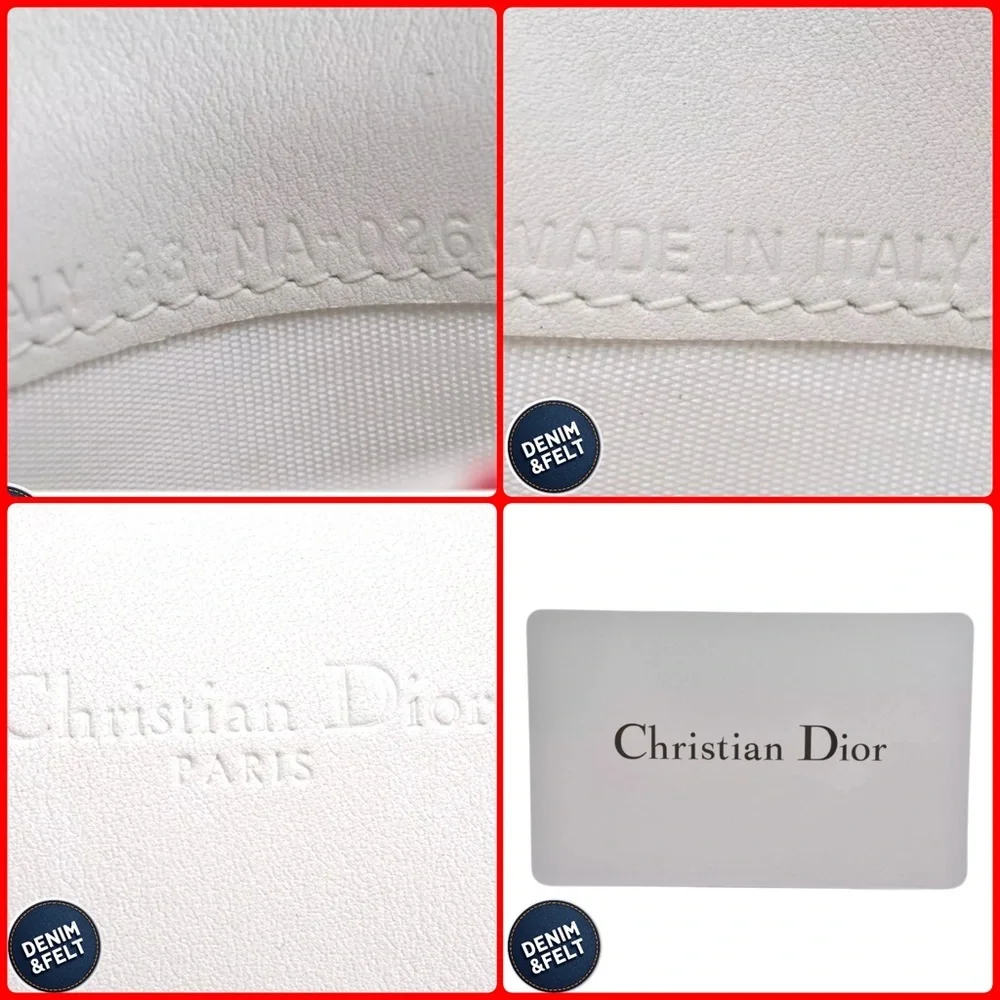 Christian Dior Diorarmour‎ Polka Dot Lady Dior Card Case/Pouch/Wallet | RARE!!♥️